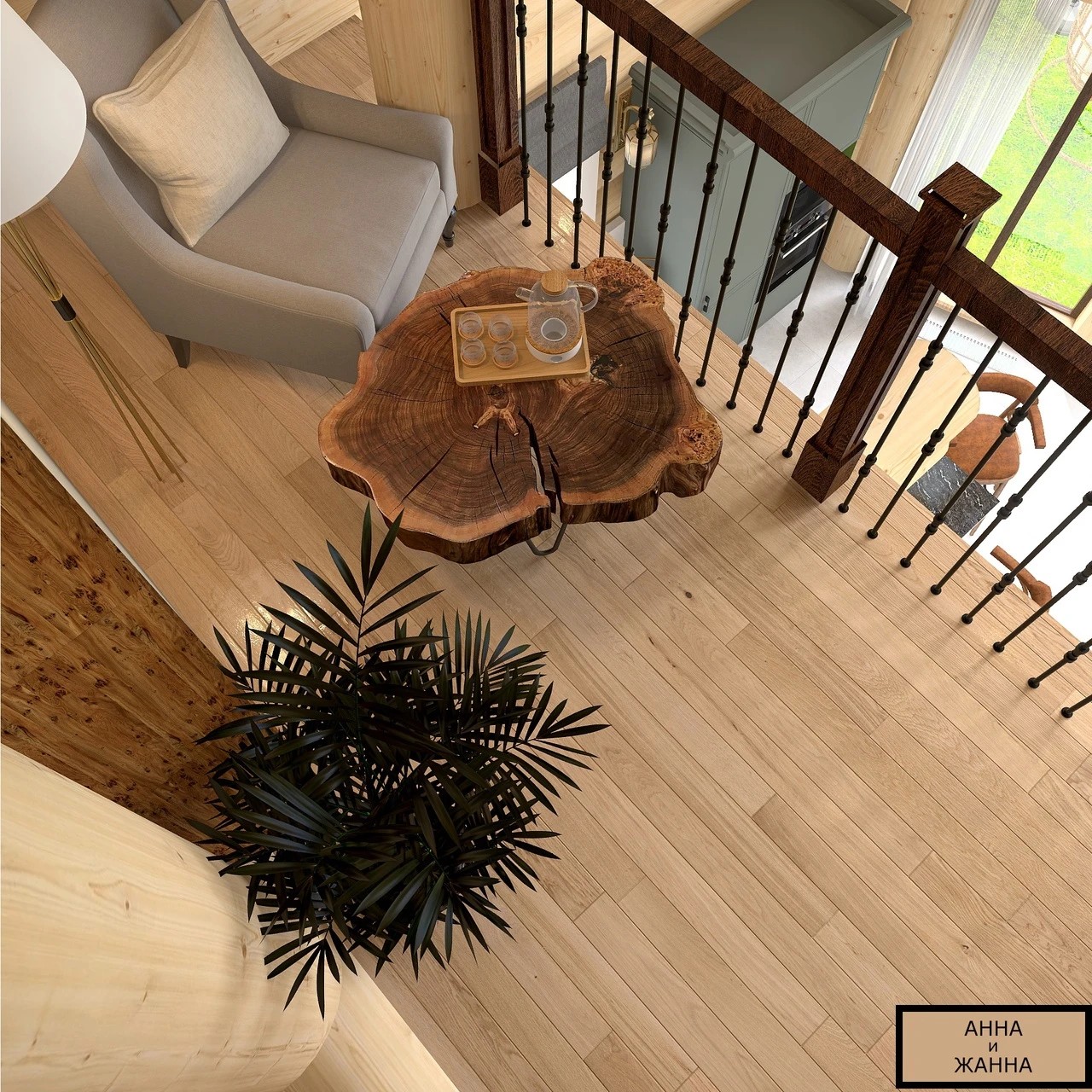 Дом из брёвен