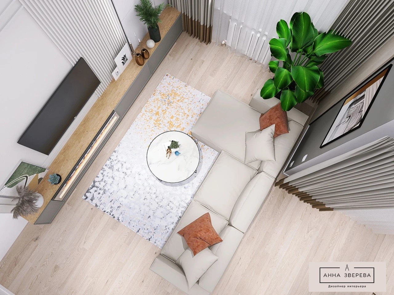 Кухня-гостиная