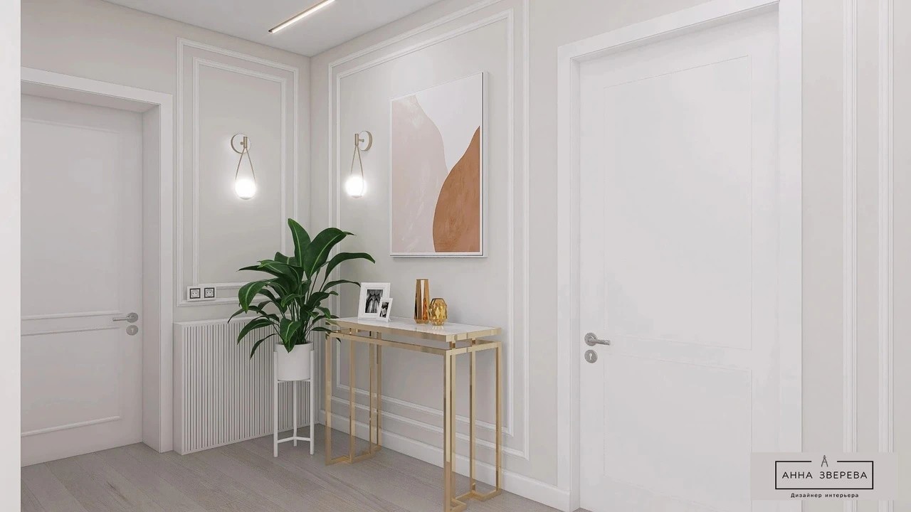 Холл первого и второго этажа