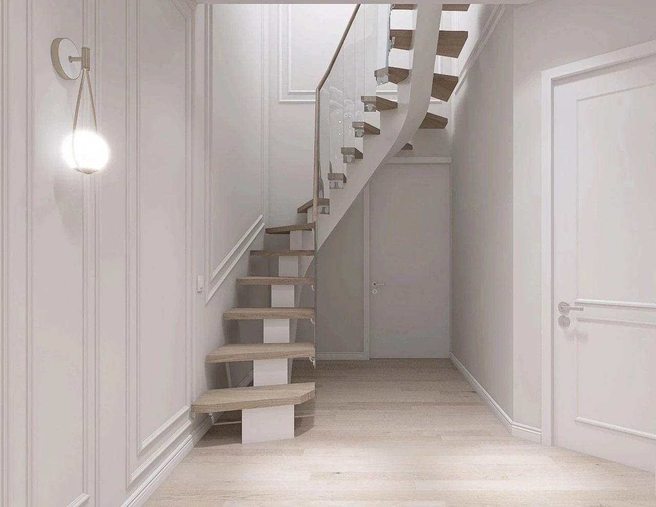 Холл первого и второго этажа