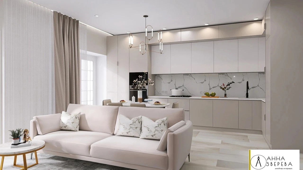 Кухня-гостиная