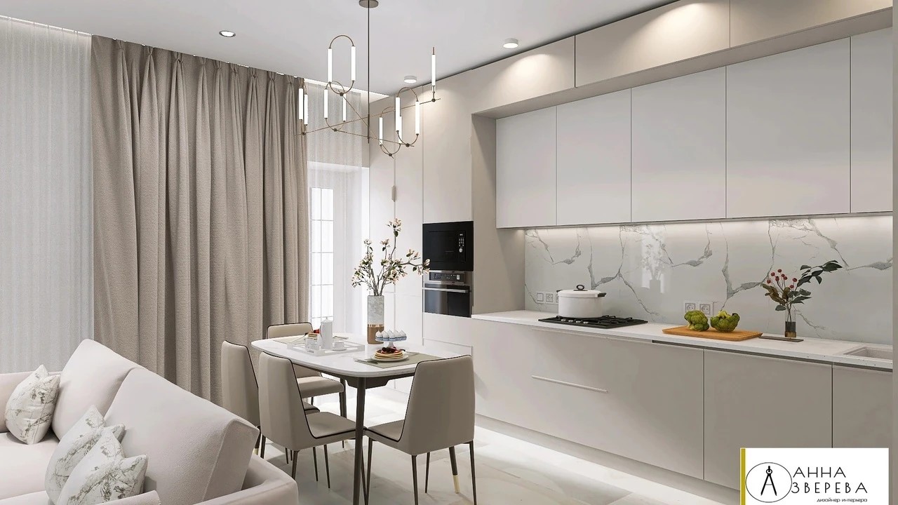 Кухня-гостиная