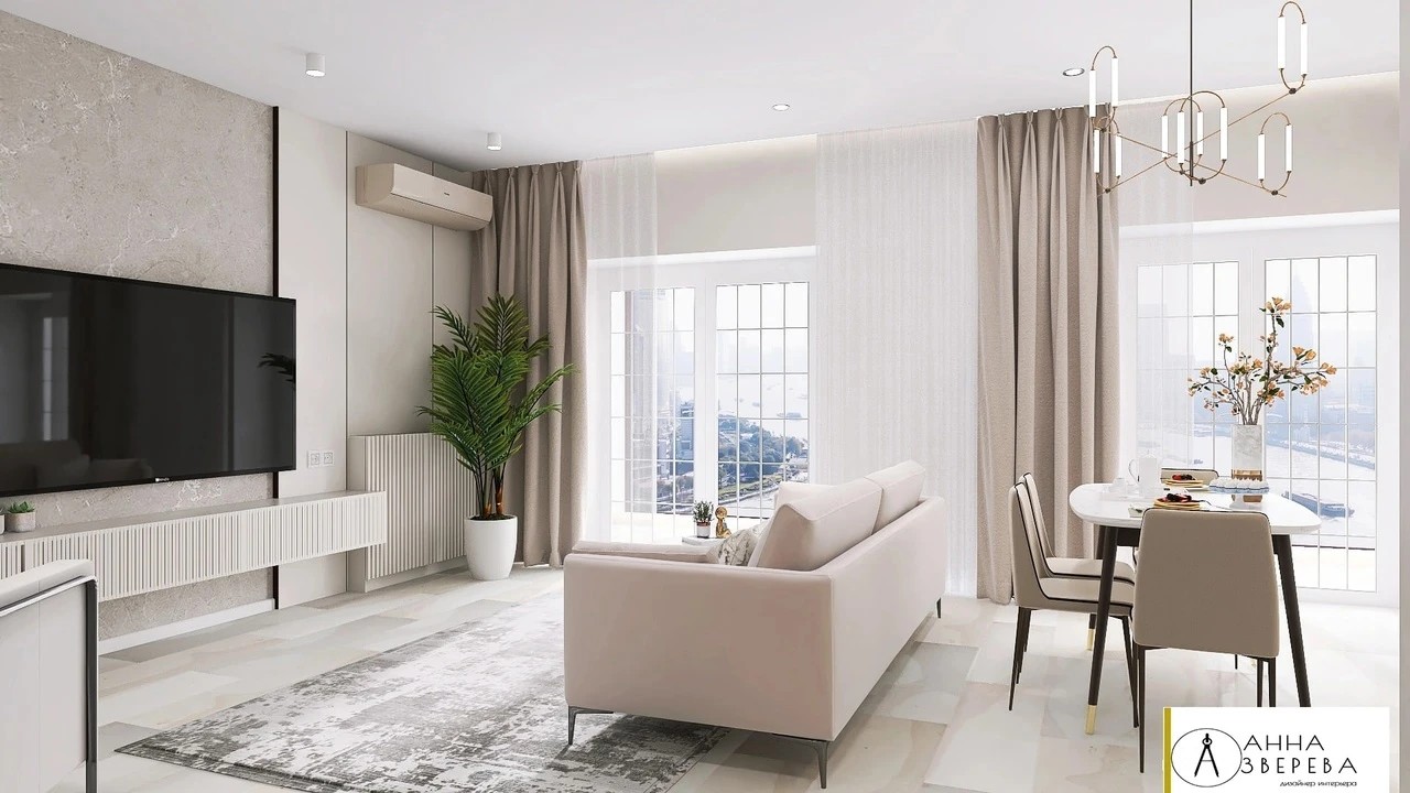 Кухня-гостиная