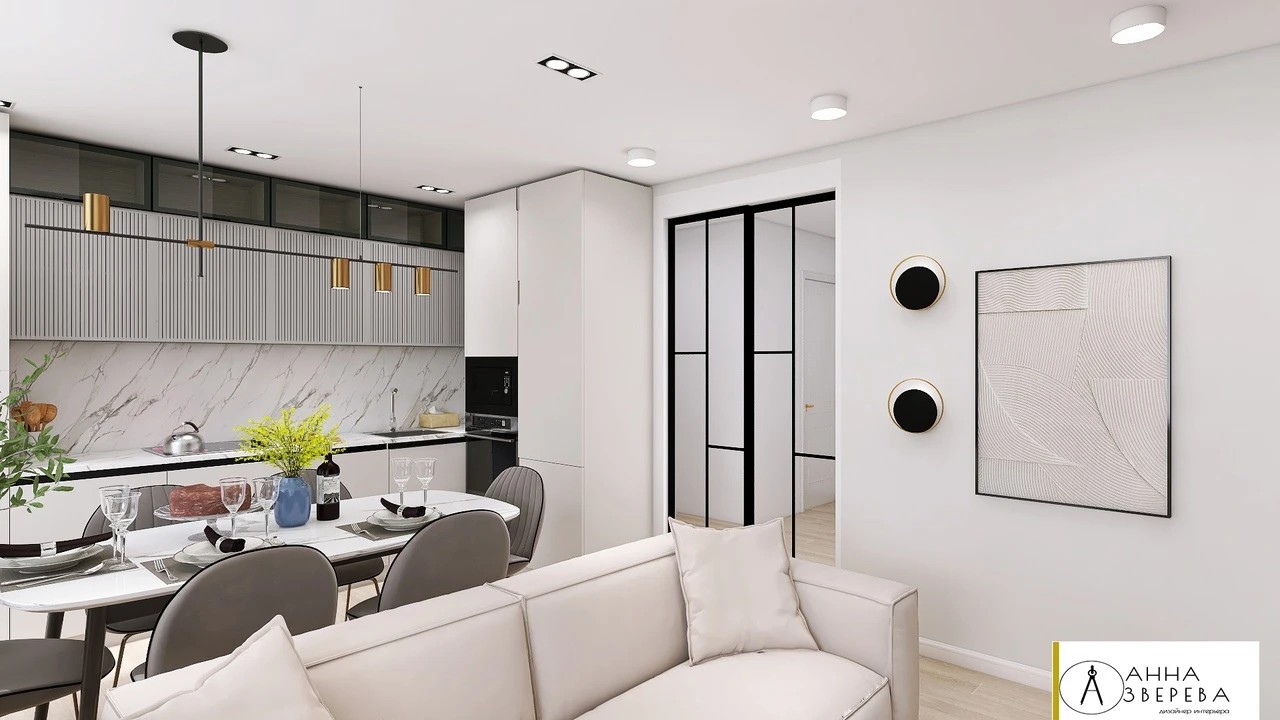 Кухня-гостиная