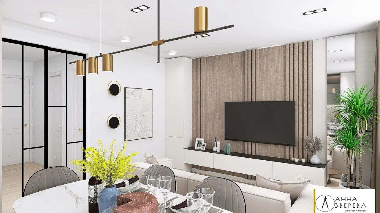 Кухня-гостиная