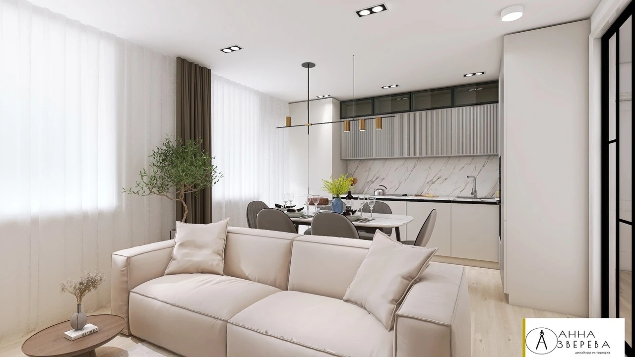 Кухня-гостиная