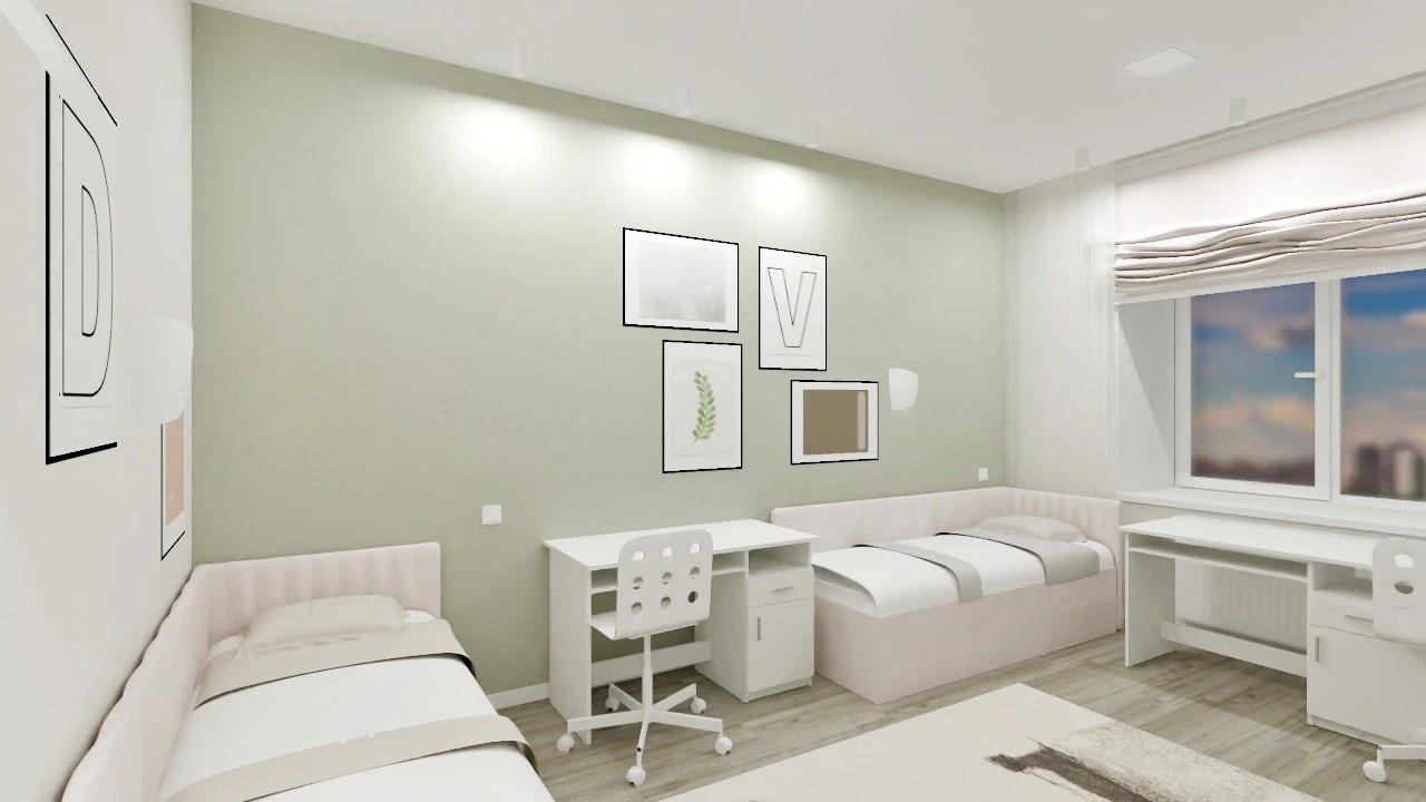 Четырёхкомнатная квартира