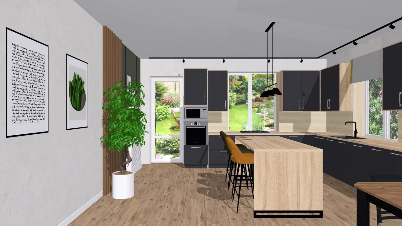 Проект загородного дома. Площадью 150 кв.м.