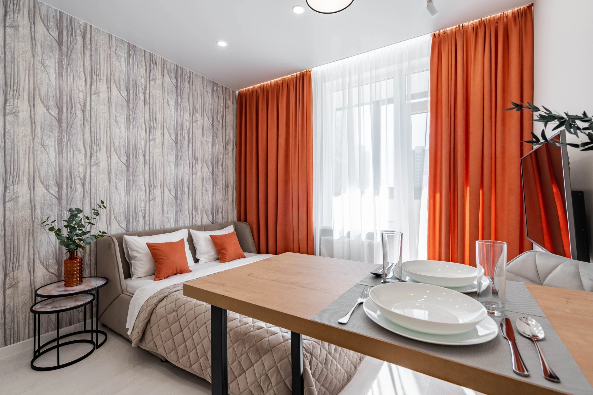 ЖК Европейский парк, студия для молодой девушки