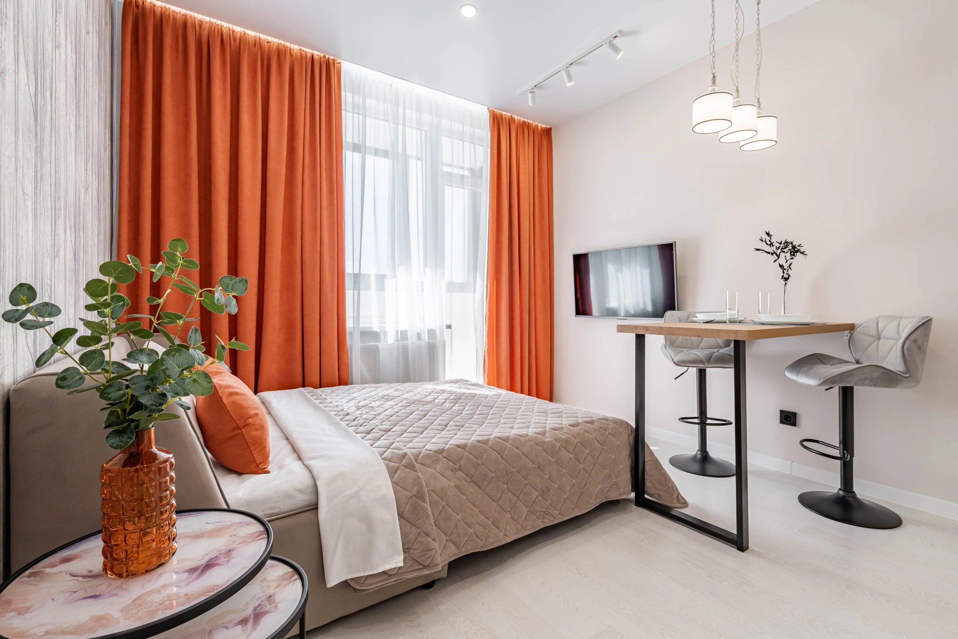 ЖК Европейский парк, студия для молодой девушки