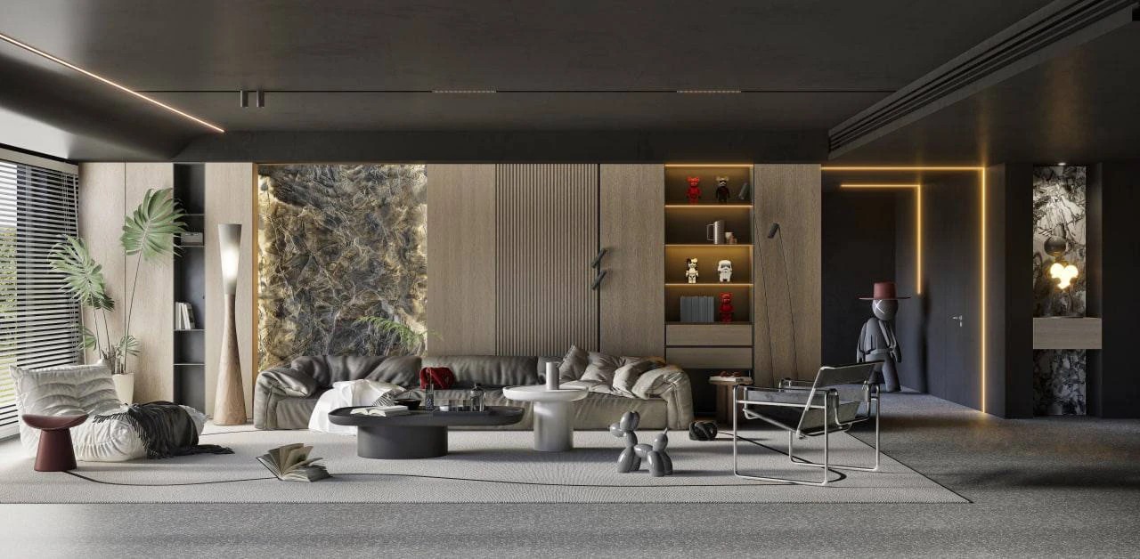 ДИЗАЙН-ПРОЕКТ ИНТЕРЬЕРА ЗАГОРОДНОГО ДОМА