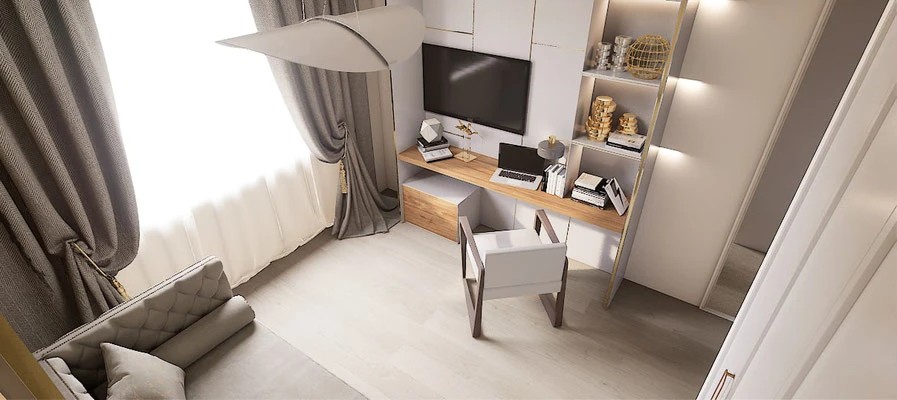 Дизайн квартиры для семьи. ЖК Римский