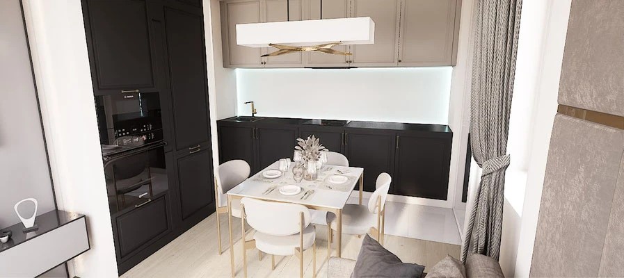 Дизайн квартиры для семьи. ЖК Римский