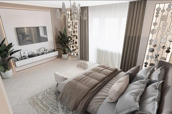 Квартира для девушки, 80 м2