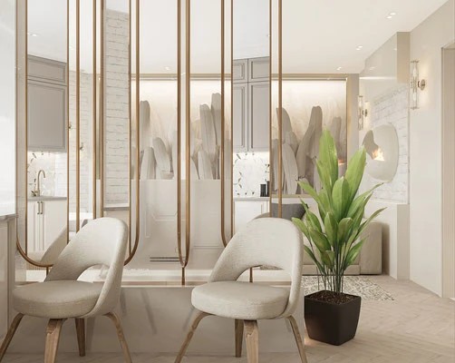 Квартира для девушки, 80 м2