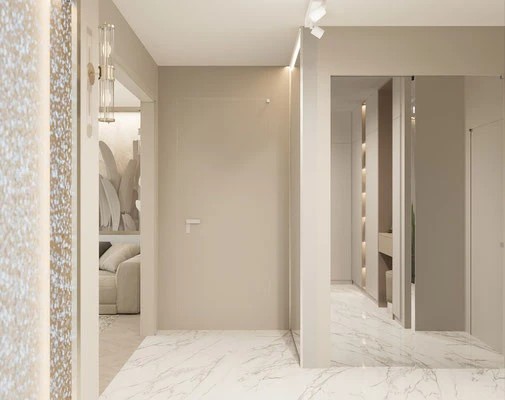 Квартира для девушки, 80 м2