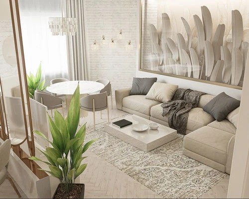 Квартира для девушки, 80 м2