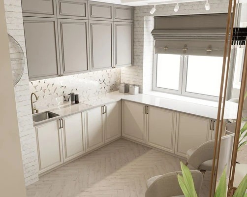 Квартира для девушки, 80 м2