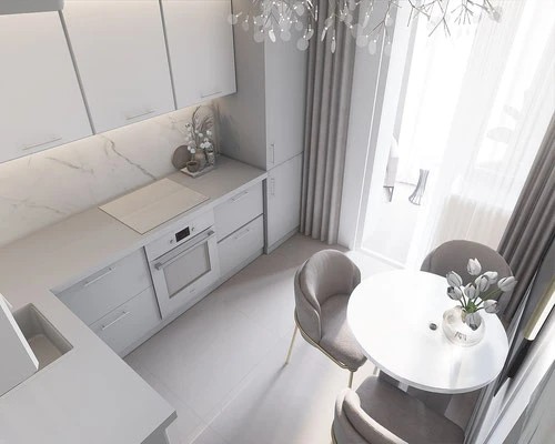 Дизайн квартиры-студии 40 м2. Молодежная