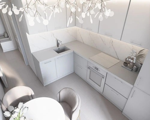 Дизайн квартиры-студии 40 м2. Молодежная