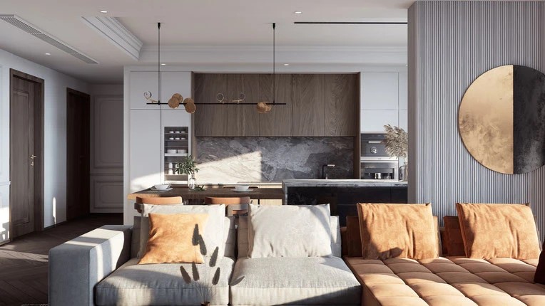 Дизайн интерьера квартиры ЖК ВТБ Арена парк