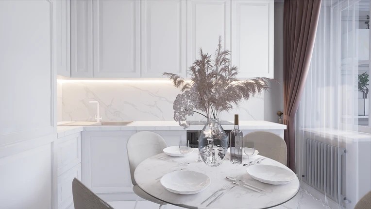 Дизайн интерьера квартиры 40 м2 Красногорск