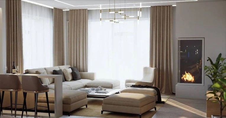 Дизайн загородного дома для большой семьи