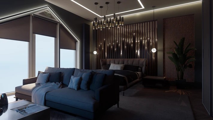 Интерьер квартиры холостяка