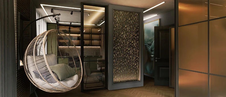 Дизайн интерьера квартиры-студии