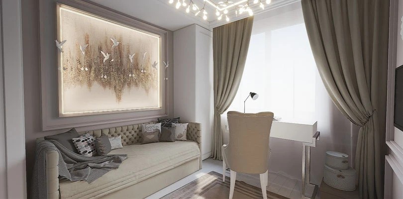 Дизайн интерьера квартиры в Анапе