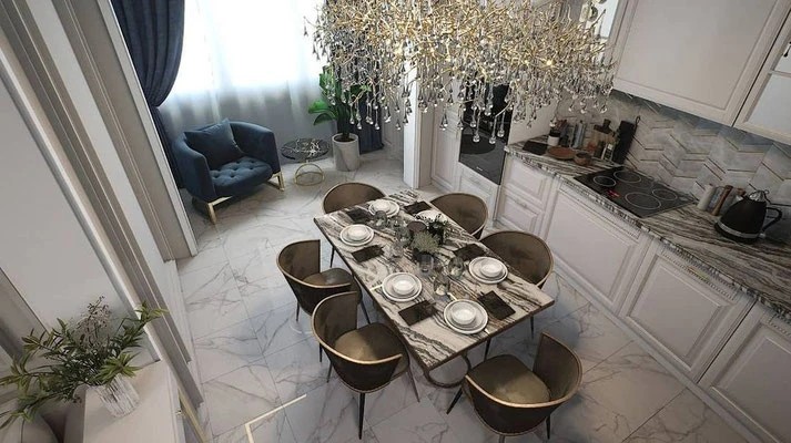 Дизайн интерьера квартиры в Анапе