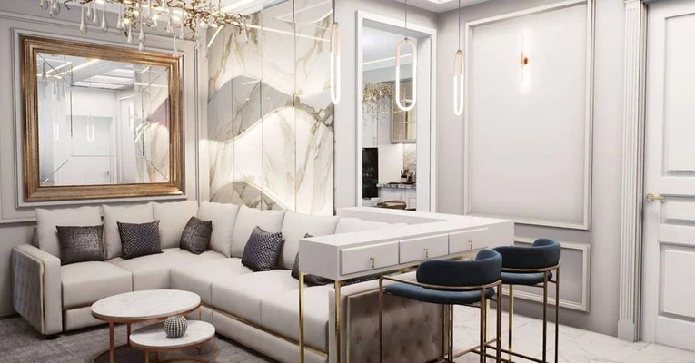 Дизайн интерьера квартиры в Анапе