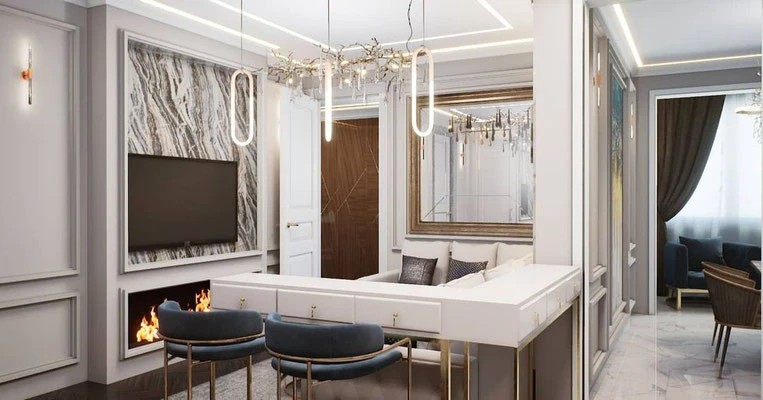 Дизайн интерьера квартиры в Анапе