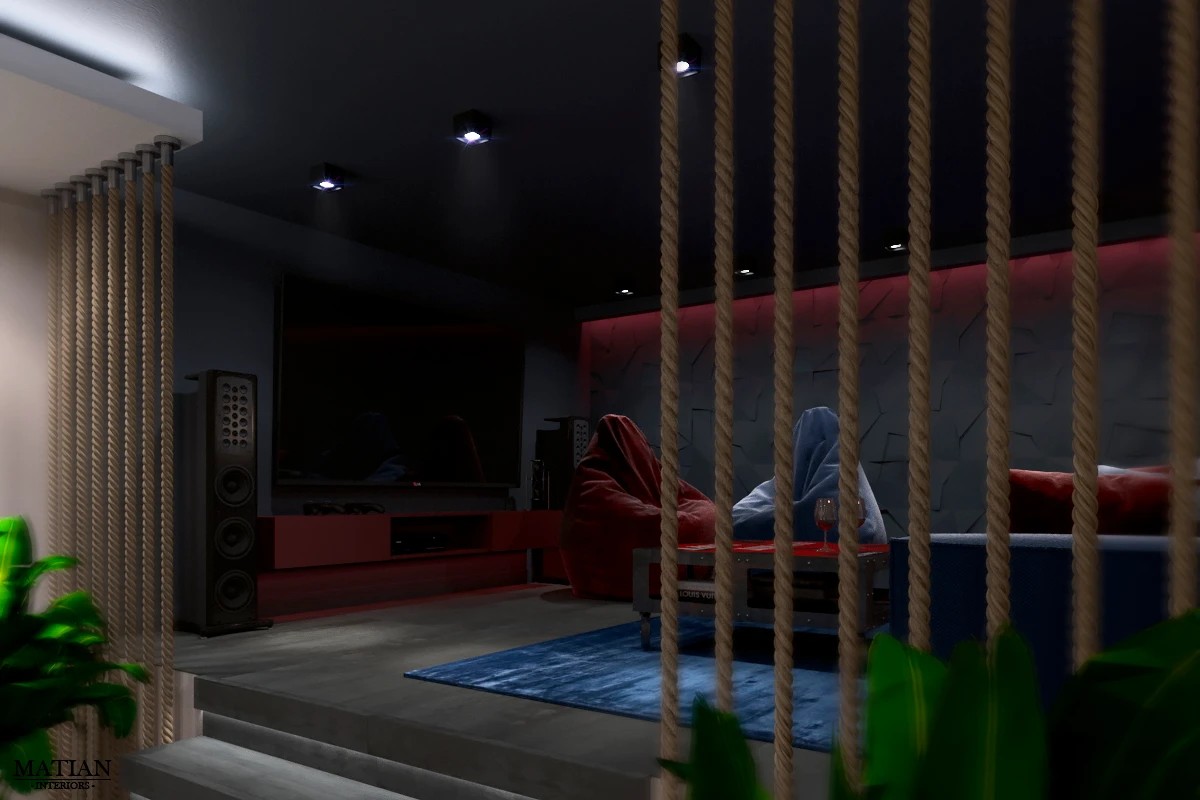 Цокольный этаж коттеджа в Стрельне