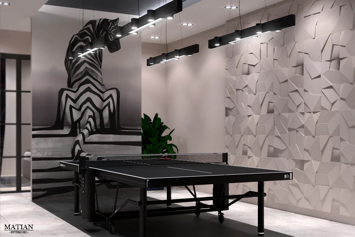 Цокольный этаж коттеджа в Стрельне