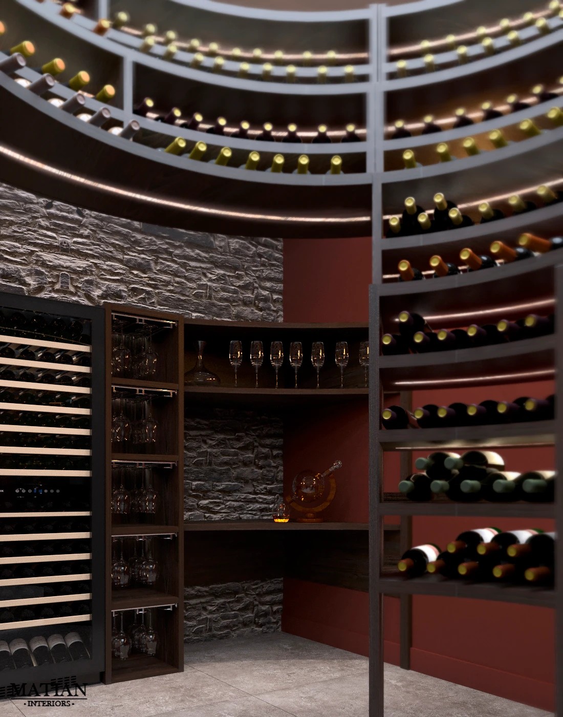 Цокольный этаж коттеджа в Стрельне