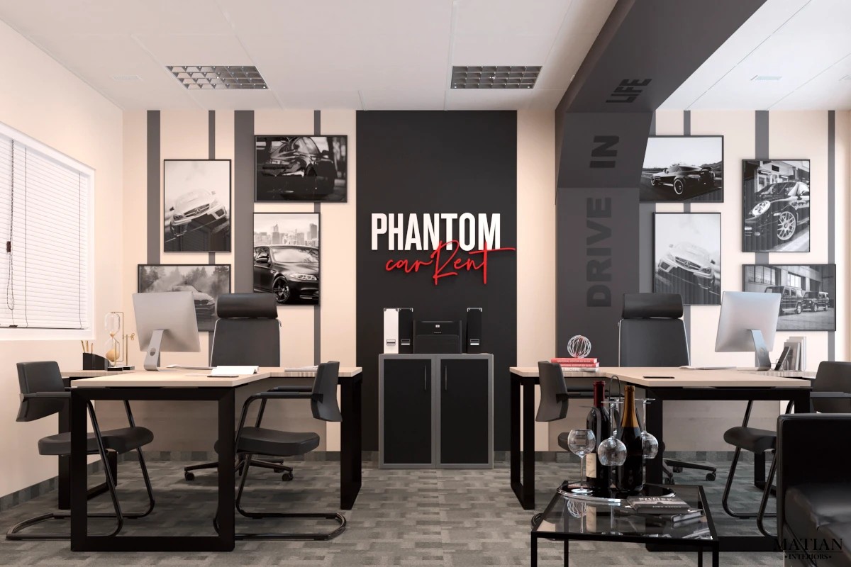 Офис автопроката "PHANTOM" БЦ Т4