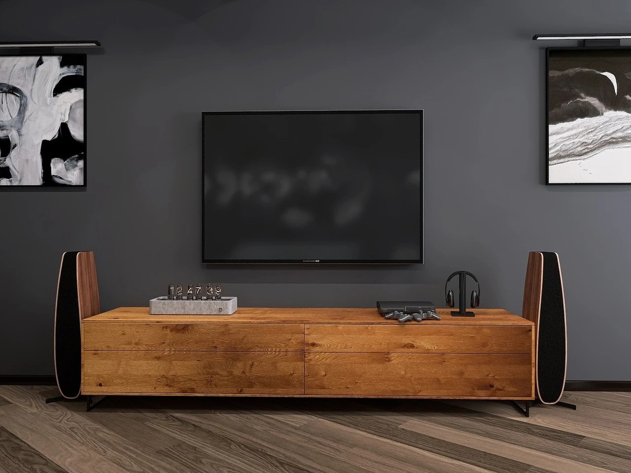 Гостиная в "Лофт" стиле