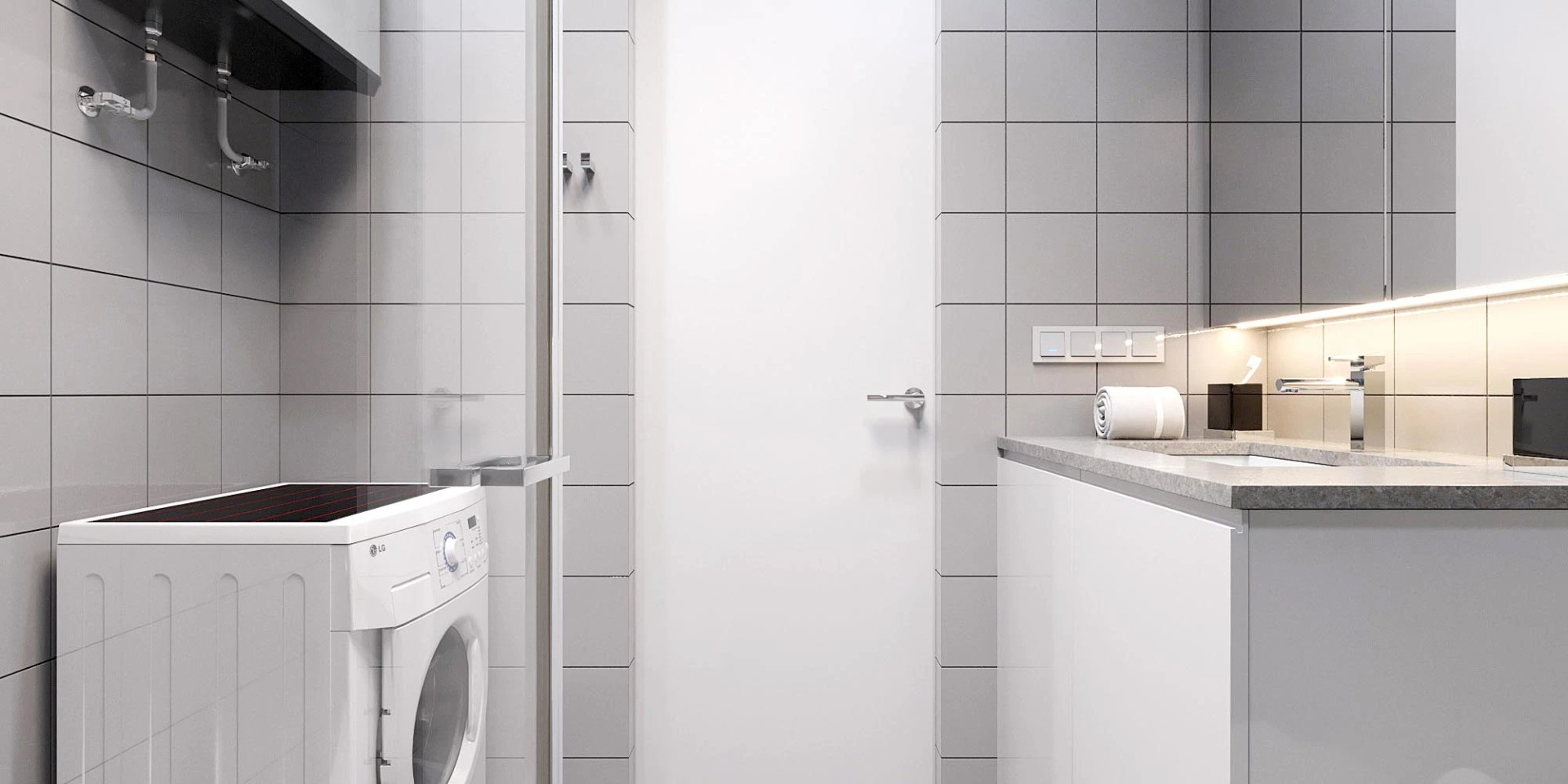 Дизайн-проект интерьера квартиры в Минске для сдачи в аренду