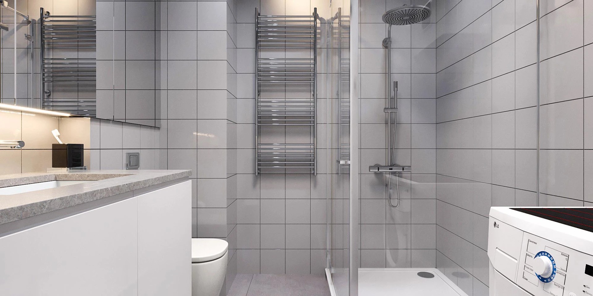 Дизайн-проект интерьера квартиры в Минске для сдачи в аренду