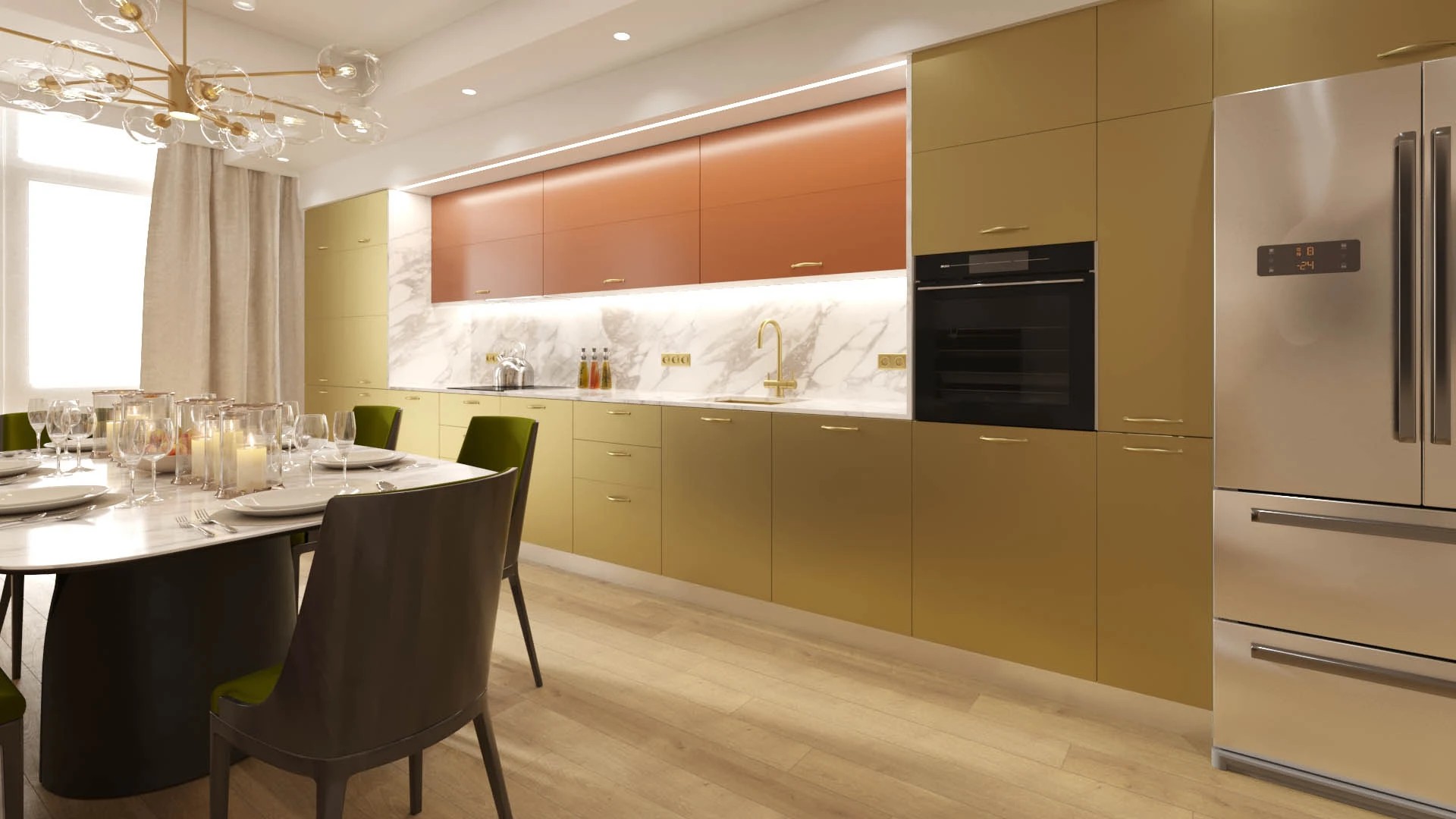 Дизайн-проект квартиры ЖК VOGUE Минск