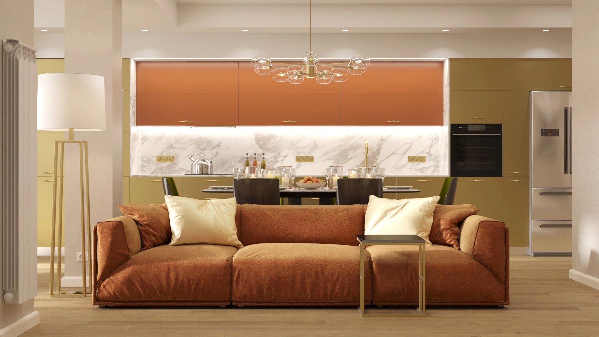 Дизайн-проект квартиры ЖК VOGUE Минск