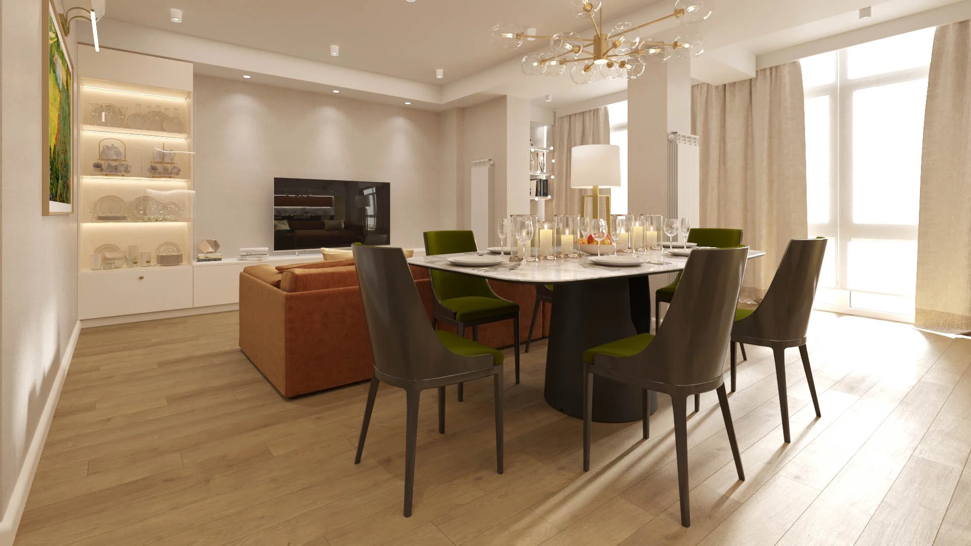 Дизайн-проект квартиры ЖК VOGUE Минск