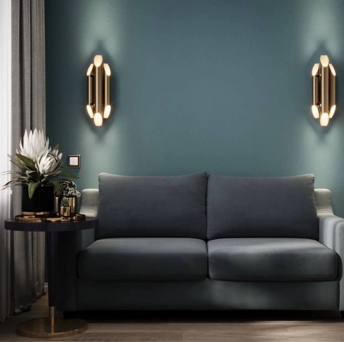 Дизайн проект гостиной