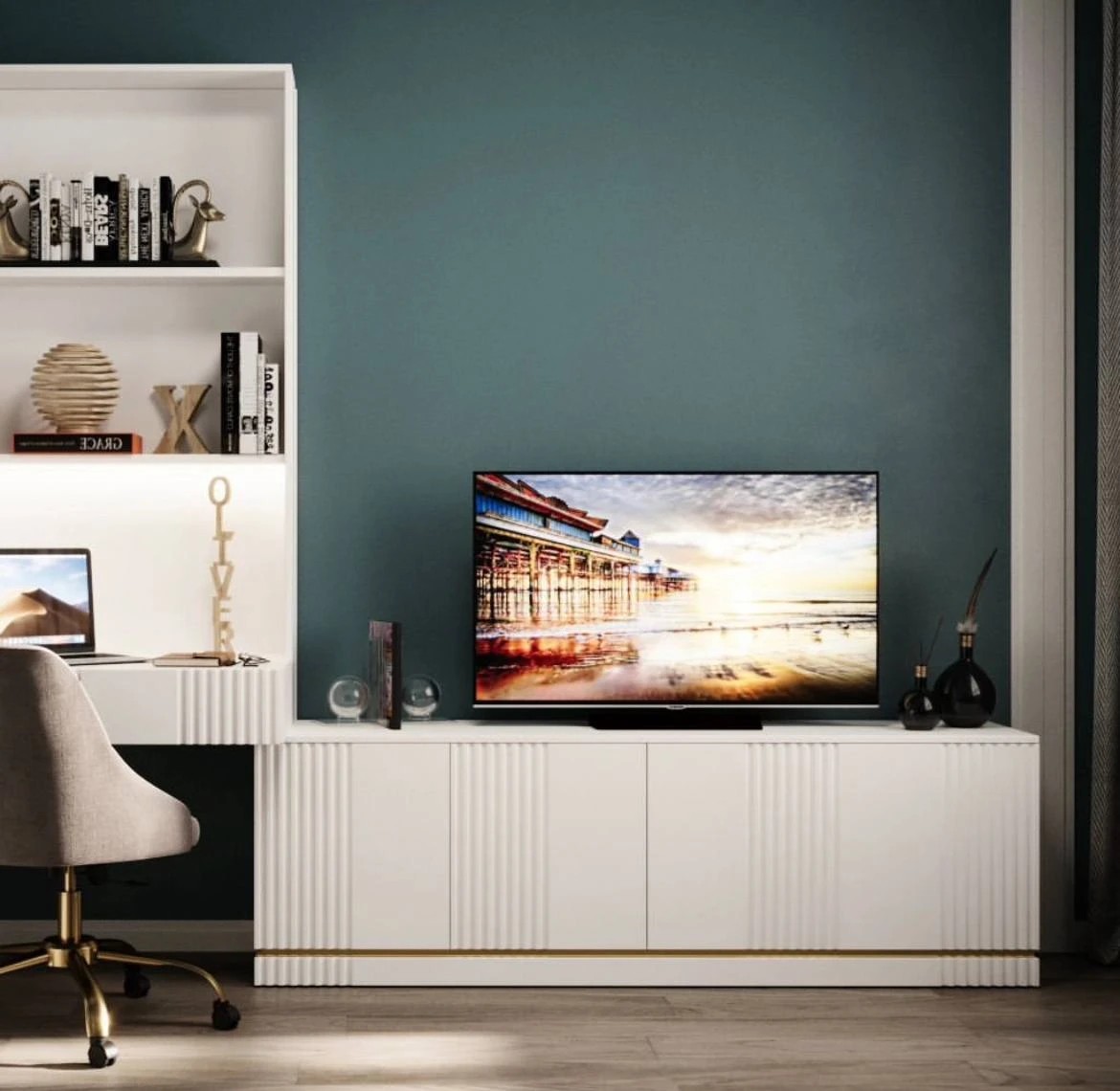 Дизайн проект гостиной