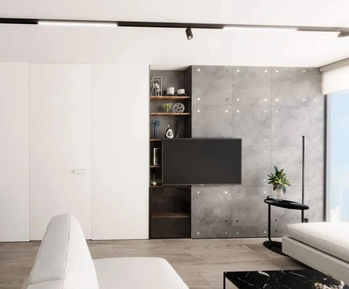 Дизайн проект гостиной