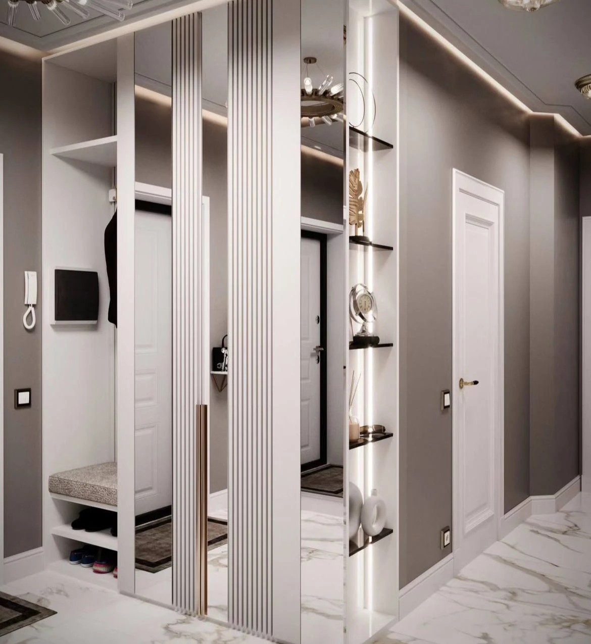 Дизайн прихожей и коридора