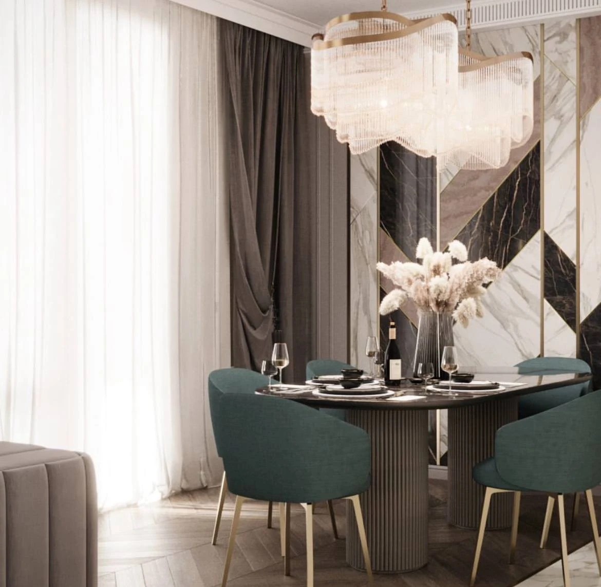 Дизайн Кухни гостиной