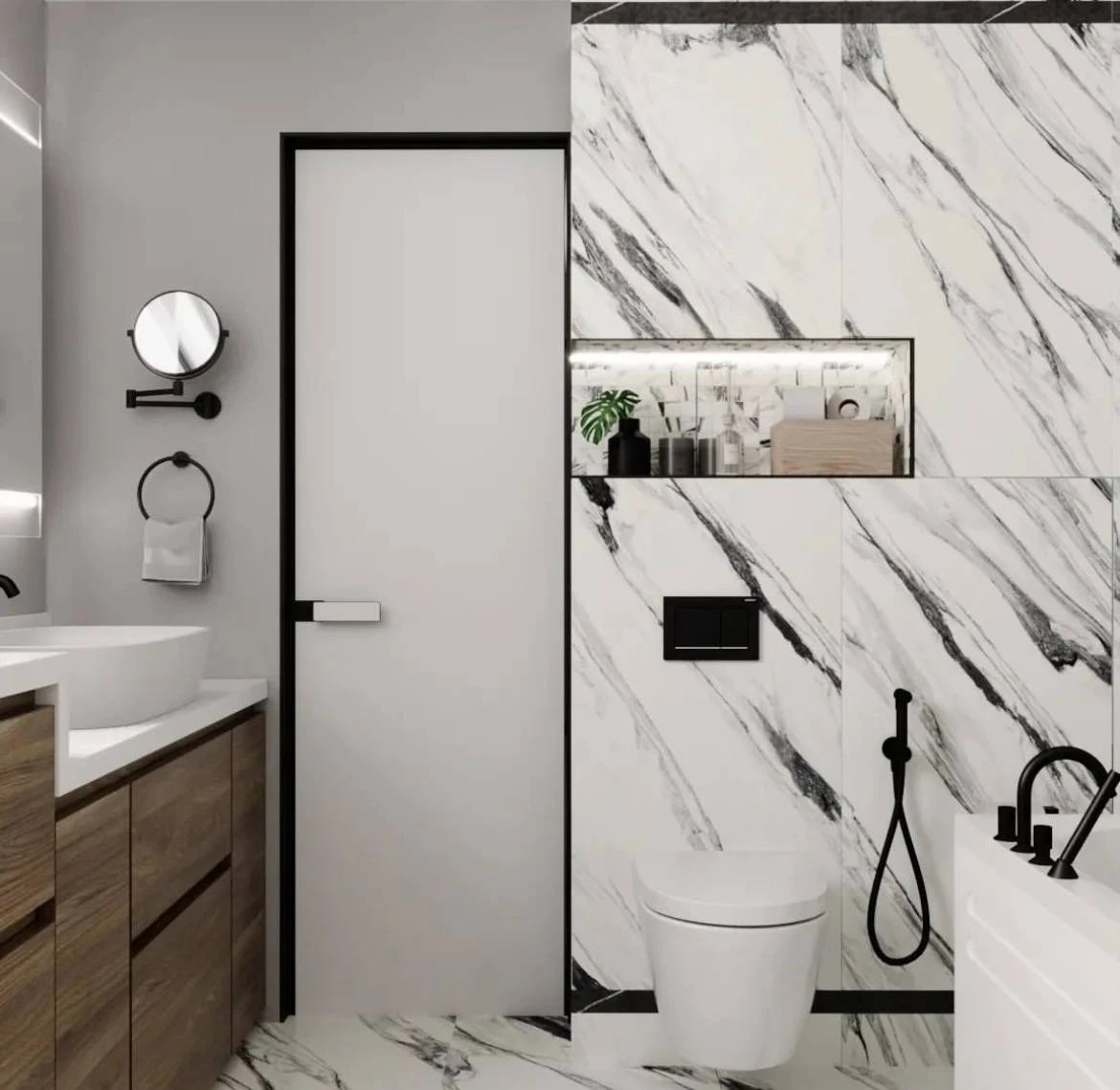 Дизайн санузла и ванной комнаты