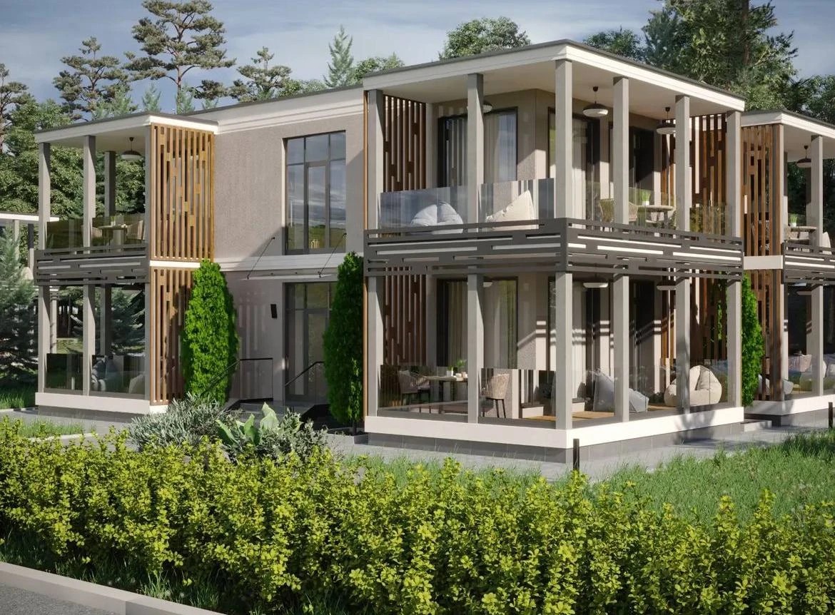 Дизайн гостиницы, фасада и интерьера